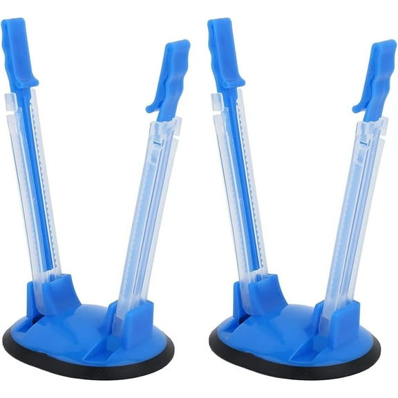 Plastic Bag Holder,2Pcs Bag Holder For Plastic Bags, Baggy Rack Holder For Food Prep Bag Plastic Freezer Bag Ziplock Bag Holder Stand,Meal Planning Prep Bag Holder, Bag Stand Holder,Bag Drying Rack