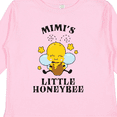 thumbnail image 4 of Inktastic Cute Bee Mimi's Little Honeybee with Stars Boys or Girls Long Sleeve Toddler T-Shirt, 4 of 5