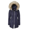 thumbnail image 2 of Women's Longer Length Plush Lined Puffer Coat, 2 of 7