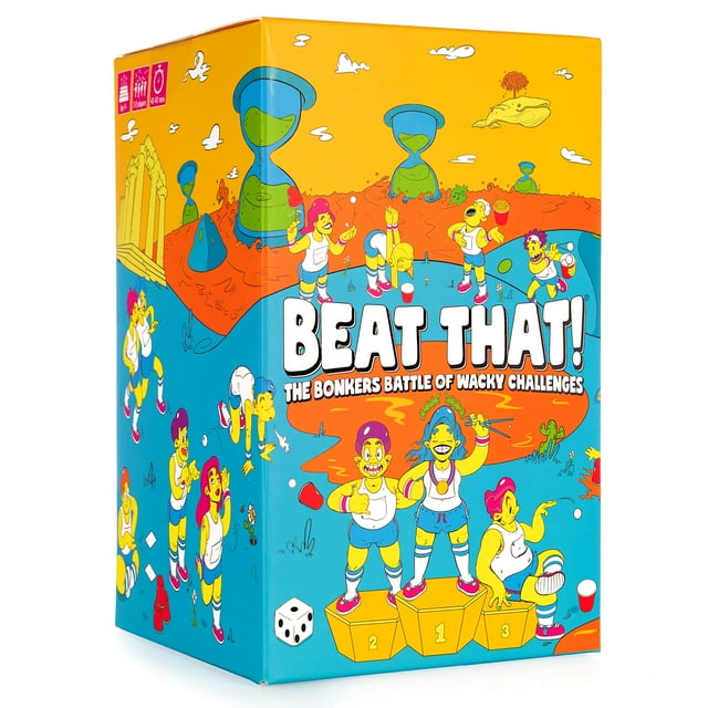 Juego de fiesta familiar Gutter Games ¡Supera eso! ¡Niños y adultos