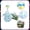 B, variant on 4 Pcs Summer Porch Goose Outfits, 80s 90s Hip Hop Costume Outfit for 23'' Goose Statue, Porch Goose Clothes Accessories with Hawaiian Headphone Skirt Glasses Inflatable Radio Boom Box