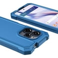 thumbnail image 4 of For BLU View Speed Ultra 5G B1660V Shockproof Hybrid Cell Phone Cover Case - Tough Blue, 4 of 6