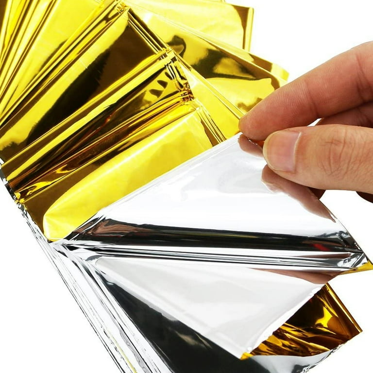 First Aid Bug Out Emergency Light Mylar Foil Space Blanket - Walmart.com