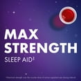 thumbnail image 4 of Vicks ZzzQuil Nighttime Sleep Aid Liquid, Diphenhydramine HCI 50mg, Vanilla Cherry, 24 Fl oz, 4 of 12