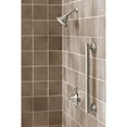 thumbnail image 3 of Moen Iso Matte Black Bathroom Safety 24-Inch Stainless Steel Modern Bathroom Grab Bar, 3 of 5