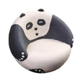 thumbnail image 4 of Figura de panda en miniatura, adorno decorativo para escritorio, bandeja de té, accesorio para escritorio, casa de té, estantería, oficina, decoración Negro, 4 of 10