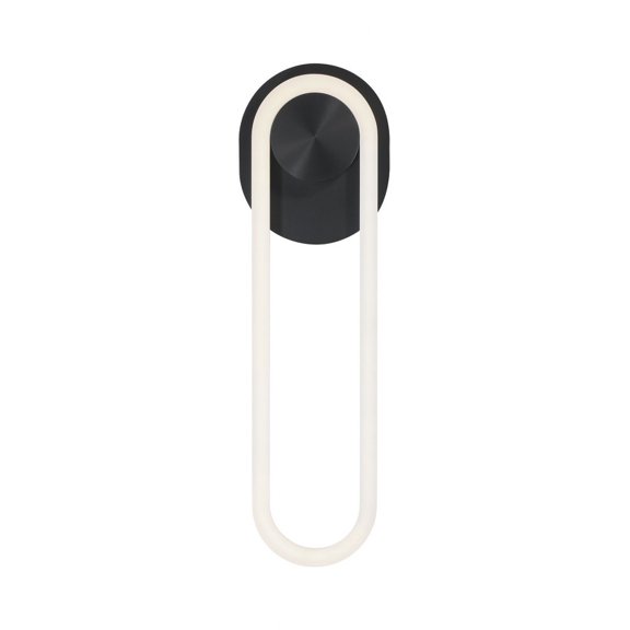 Eurofase 49260-014 Swing 18 in. Matte Black Outdoor Wall Sconce