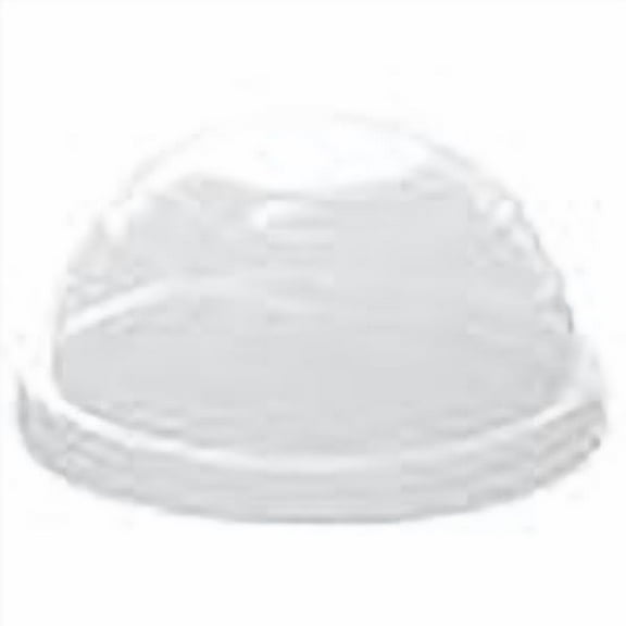 Lollicup C-KCDL90-NH Karat PET Dome Lid, NO HOLE, Fits 12 oz - 22 oz Paper Cold Cups (Pack of 1000)