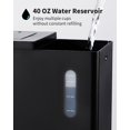 thumbnail image 4 of Hot & Iced Single Serve Coffee Maker for  Cup & Grounds, 6–16oz Brew Sizes, 40oz Water Tank, Reusable Pod Filter, Easy-to-Use for Home, Office, Dorm, Black, 4 of 7