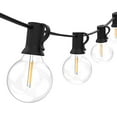 thumbnail image 1 of LED Outdoor String Lights with Remote, 48FT Shatterproof Dimmable Patio Lights,, 1 of 4