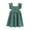 Army Green, variant on Edvintorg Toddler Dress Cute Solid Color Corduroy Fly Sleeveless Summer Casual Princess Dress Children Girls' Dresses 2-10 Years