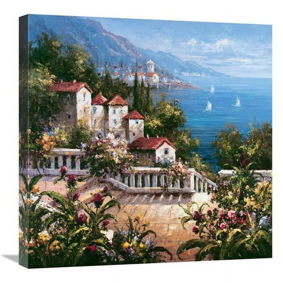 Global Gallery GCS-124188-2424-142 24 x 24 in. Mediterranean Arches III Art Print - Gabriela