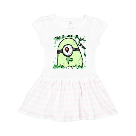 

Inktastic Zombie Guy Gift Toddler Girl Dress