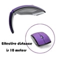thumbnail image 2 of KARLSITEK Folding Wireless Optical Mouse 2.4G Portable Mouse with USB Receiver for Notebook,PC, 2 of 5