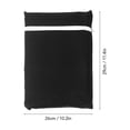thumbnail image 2 of Graflsoa Housse de Tapis Roulant en Tissu Oxford 210D Enduit Argent de Qualité Supérieure - Imperméable, Antipoussière, Coupe-Vent, Résistante aux Intempéries - Offerte en Tailles P/M/G (185x91x155cm) avec Sac de Rangement, 2 of 6