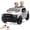White, variant on CazToi 24V Licensed Dodge 3-8Y Kids Ride On Car 2-Seater with Parent Remote Control Max Speed 3.7MPH