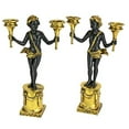 thumbnail image 2 of Design Toscano French Neoclassical Cherub Candlesticks, 2 of 5