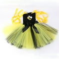 thumbnail image 3 of Coerni Kids Bee Dress up Girls Carnival Parties Birthday Tutu Dress Fancy Fairy Dresses Princess Tulle Dress Outfits, 3 of 7