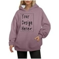 thumbnail image 5 of SIYUDAN Womens Hoodies Long Sleeve Hoodie for Women Pullover Oversized Hoodie for WomenBlack Sweatshirt women Winter Tops Women Clothes, 5 of 8