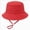 A27-Red, variant on Toddler Sun Hat Boys Girls Bucket Hat Wide Brim Breathable UPF 50 Fishing Hat Summer Beach Hat 6-12 Months 12-24 Months 2t 3t 4t 5t 6t 7t 8t 9t Children(Red,6-12 Months)
