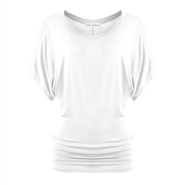 Blusa con maniche corte, nero verde blu | Intrend