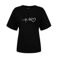 thumbnail image 4 of Black Blouses for Women Business Casual Womens T Shirts Graphic Pack Workout Tank Tops for Women Cropped, 4 of 4
