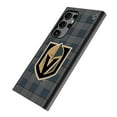 thumbnail image 2 of Keyscaper Vegas Golden Knights Plaid Galaxy Magnetic Bump Case, 2 of 7