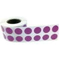 thumbnail image 3 of Dusty Rose Circle Dot Stickers | 0.5" Inch Round | 1000 Pack, 3 of 3