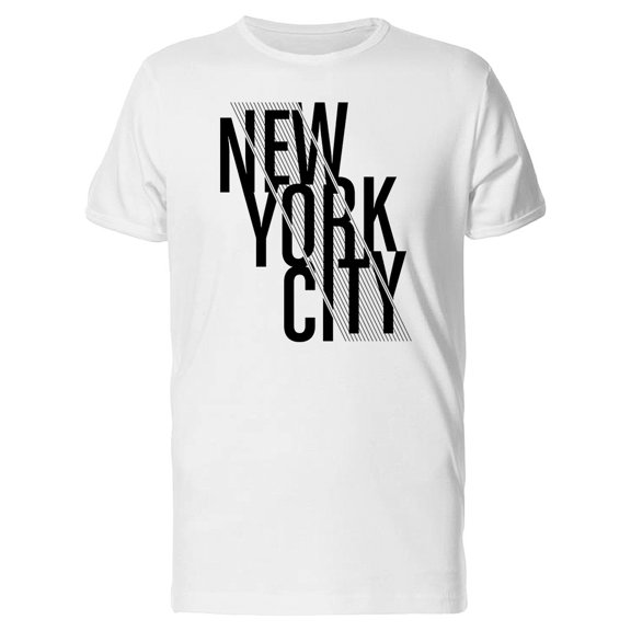 New York City Typo Classic Look Tee Men's -Image by Shutterstock