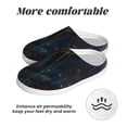 thumbnail image 6 of Lsque Colorful Ink Cute Horse Pattern Womens Comfort Cotton on Scuff With Memory Foam and Anti-skid Sole Slipper-35/36, 6 of 7