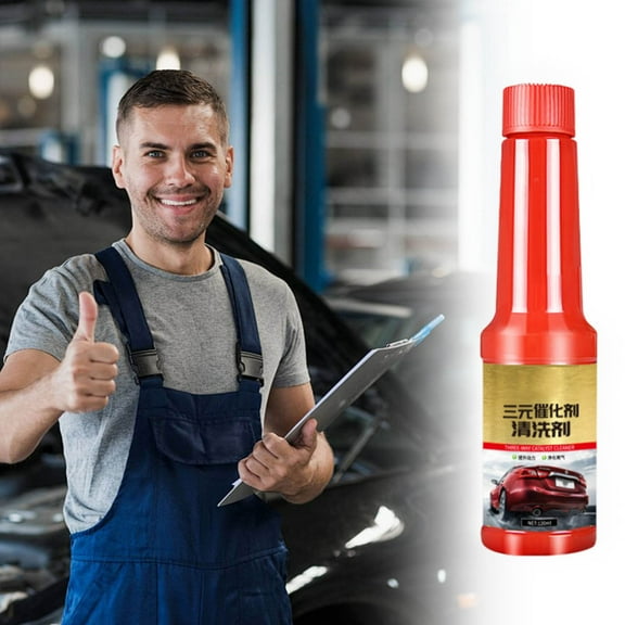Engine Carbon Cleaner 120ml, Non-Removable Internal Engine and Exhaust Cleaner, No-Dismantle Oil and Carbon Removal, Improves Engine Efficiency and Protects Engine Life
