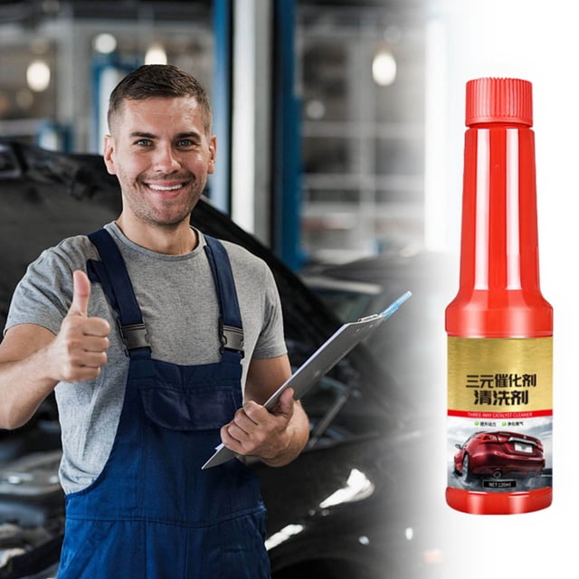 Limpiador de carbón para motor de 120 ml | Limpiador interno de motor y sistema de escape sin necesidad de desmontar | Elimina los depósitos de carbón y mejora el rendimiento y las emisiones de