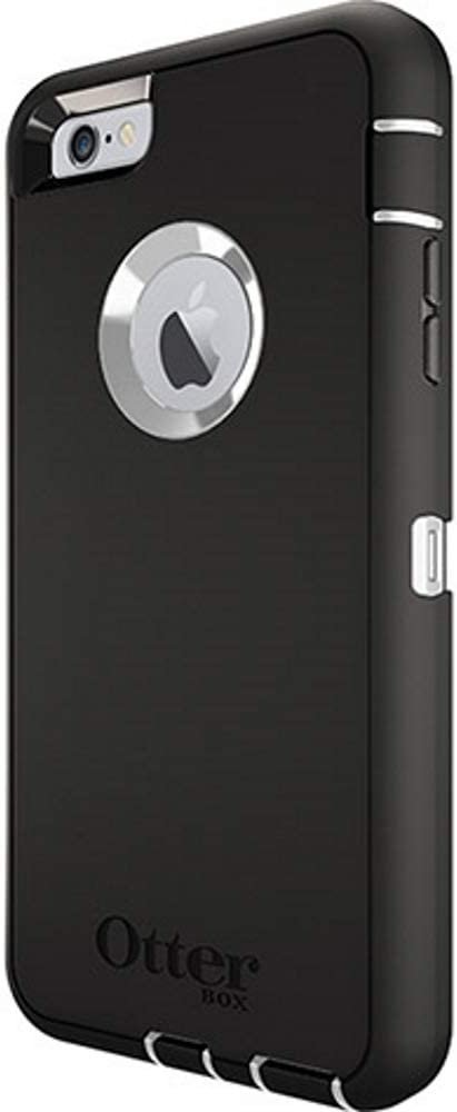 OtterBox Defender Case for iPhone 6 Plus/6S Plus ONLY with Holster/Clip - Bulk Packaging - Black / White - image 5 of 9