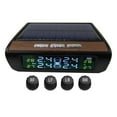thumbnail image 2 of Sensores solares 4x LCD sistema de monitoreo de presión digital Sensor externo Cola Monitor de presión de neumáticos, 2 of 8