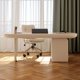 thumbnail image 4 of Corner Home Office Desk Computer Drawers Gadgets Room Aesthetic Mesa Office Desk Storage Table Pour Ordinateur Home Furniture My Lux Decor Round, 4 of 7