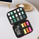thumbnail image 5 of Bolsa de Almacenamiento de Correas de Reloj de Cuero PU, Bolsa Organizadora, Soporte de Mano Portátil para Auriculares, Accesorios de Viaje, Impermeab Rosado Hugo Organizador de bandas de reloj, 5 of 10