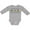 AC-Heather Grey, variant on Inktastic Mardi Gras Mirror Words Boys or Girls Long Sleeve Baby Bodysuit