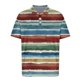 thumbnail image 5 of Blusa y camisa de manga corta con cuello vuelto para hombre, informal, de moda, de color liso, con botones, solapa y hebilla de gancho, camiseta de manga corta de poliéster para hombre., 5 of 5