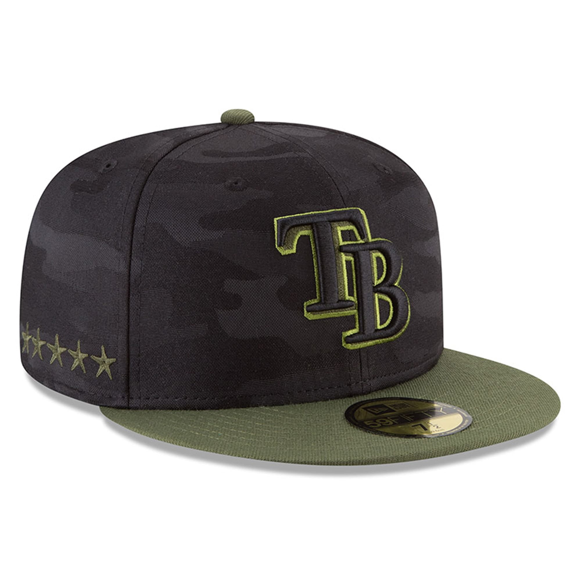 Tampa Bay Rays New Era 2018 Memorial Day OnField 59FIFTY Fitted Hat