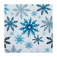 thumbnail image 4 of NIJIANKEHANChristmas Snowflake Tablecloth Table Cover Snowflakes Winter Plastic Tablecloth Winter Wonderland Decorations Scandinavian Snowflakes Table Cover for Christmas, Frozen Theme Party Supplies, 4 of 8