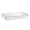 White, variant on Ybomd,Blue Latching Storage Container with Lid – 1-Pack Plastic Stackable Box for Linens, Crafts & Seasonal Décor – Practical Storage Container