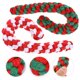 thumbnail image 2 of EeaseMX 2 juguetes molares para masticar perros, cuerda de algodón tejida, juguete navideño con forma de bastón., 2 of 7