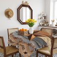 thumbnail image 3 of Western Texas Star Vintage Table Cloth Waterproof Tablecloths, Retro Farmhouse Gray Brown Wooden Tablecloth Dining Table Cover for Kitchen Party Tabletop Outdoor, Square Tablecloth 60x60 Inch, 3 of 9