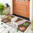 thumbnail image 4 of Easter Day Welcome Doormat Outside Entrance Bunny Front Door Mat Funny Front Door Welcome Mat for Outdoor Porch or Patio Heavy Duty Front Welcome Mats for Home Entrance Home Decorations Clearance, 4 of 7
