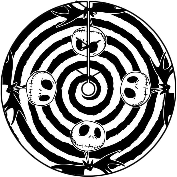 Nightmare Before Christmas 48 Inch Tree Skirt, Fun & Spooky Tree Collar, Perfect Christmas Decorations for Home Party