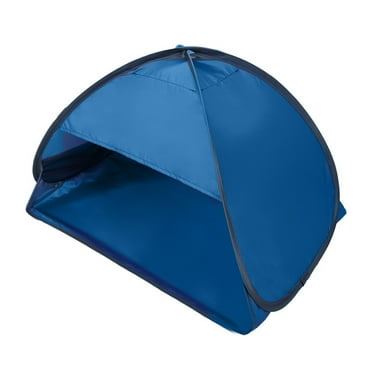 Pop Up Beach Tent - Easy Setup and Portable Beach Shade Sun Shelter Canopy with UPF 51  UV Protection Removable Skylight Family Size