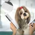 thumbnail image 4 of Pet Comb, Pet Hair Grooming Tool, Non-Slip Comfortable  Stainless Steel Anti-Static for Pets Cat Dog, 4 of 7