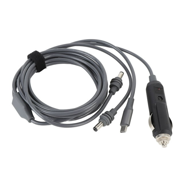 3 in 1 Power Cable, 100W 12-24V 3 in 1 DC Power Cable for Satellite Accessories 3 Meter/9.84ft,5 Meter/16.4ft,10 Meter/32.8ft