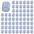thumbnail image 1 of 1000 Pcs 1mm Steel Wire Rope Aluminum Ferrules Sleeves Silver Tone, 1 of 8