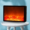 thumbnail image 4 of LED Fireplace Light Simulation Flame Light Nordic Style Decorative Fireplace Light Home Crafts Atmosphere Night Light, 4 of 6